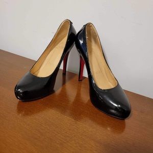 Christian Louboutin black heels size 8.5